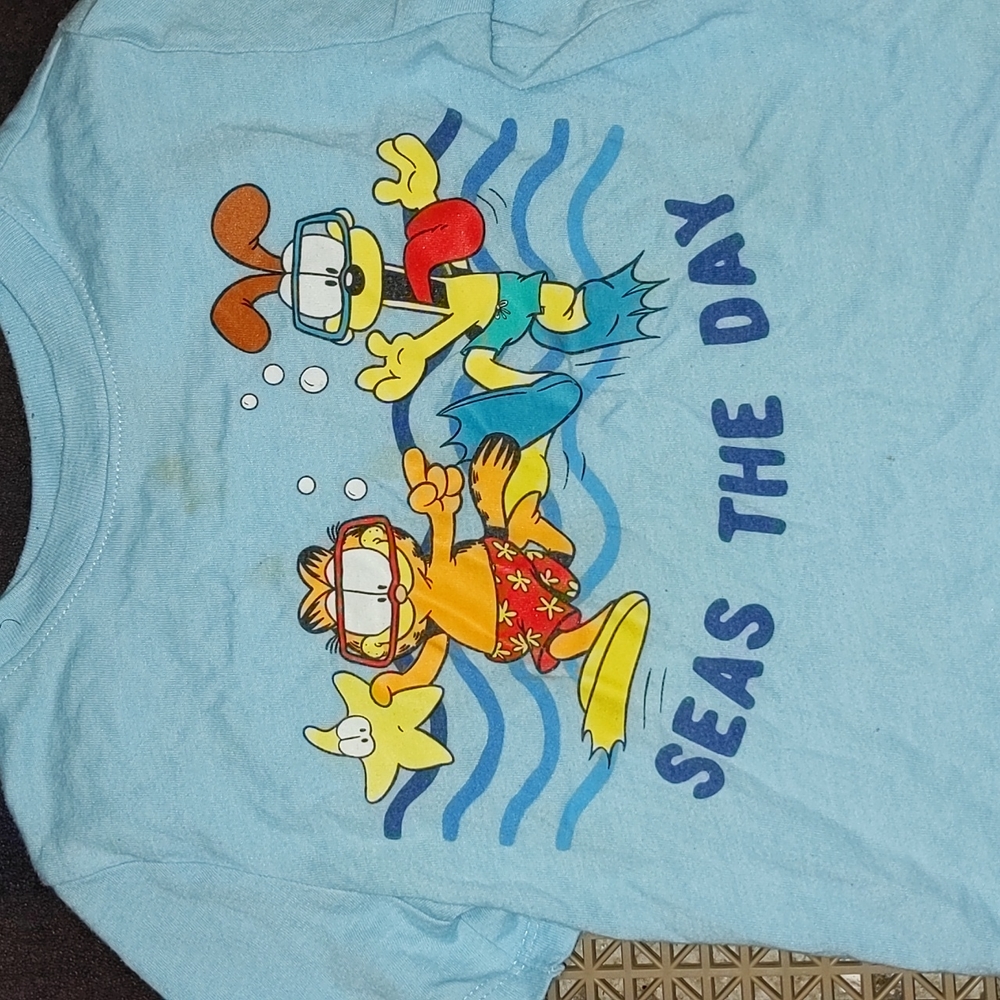Set of 2 Toddler Garfield Odie T Shirts - Picture 8 of 9